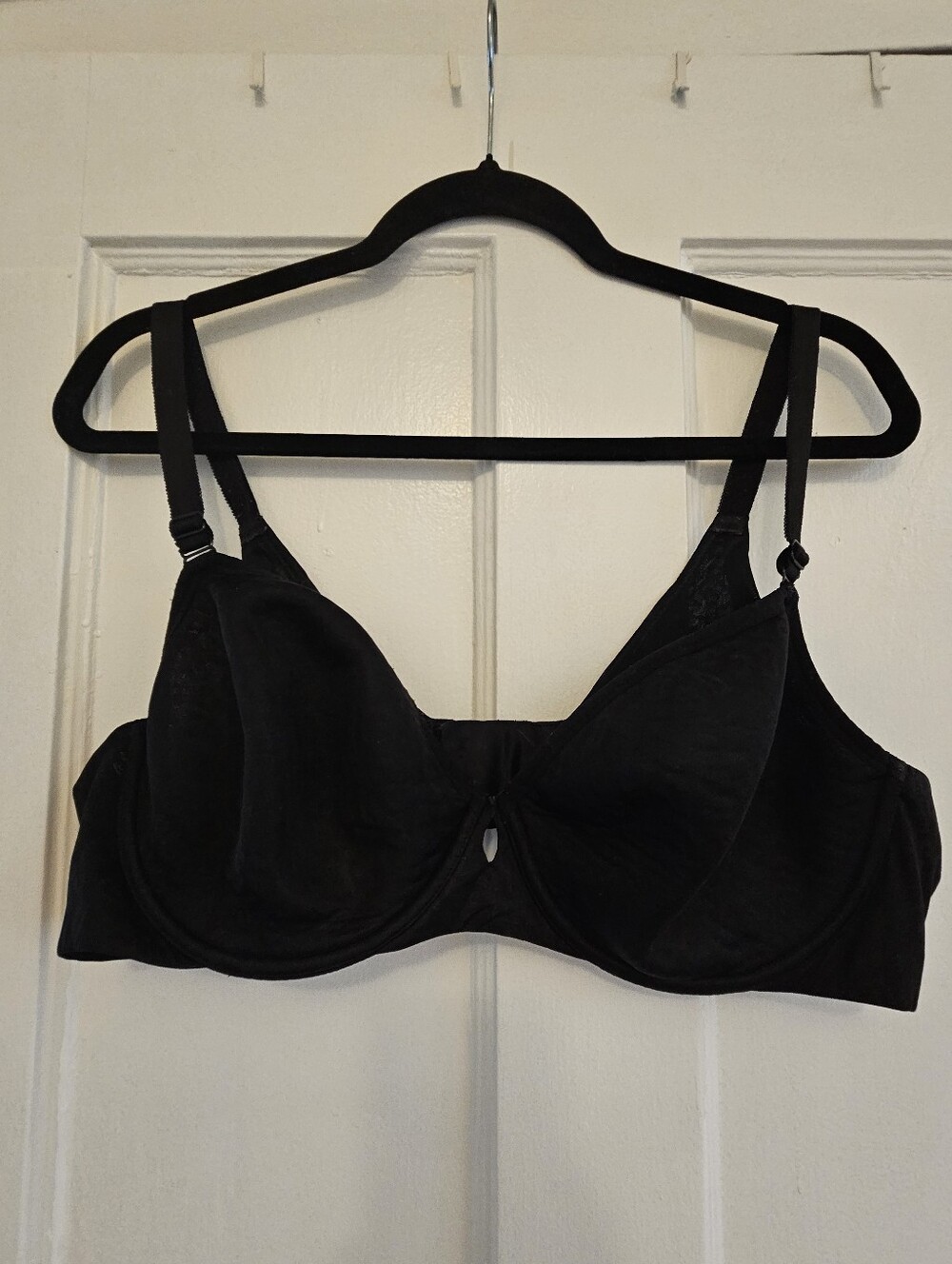 Torrid Curves Black Wire Unlined Bra 40C